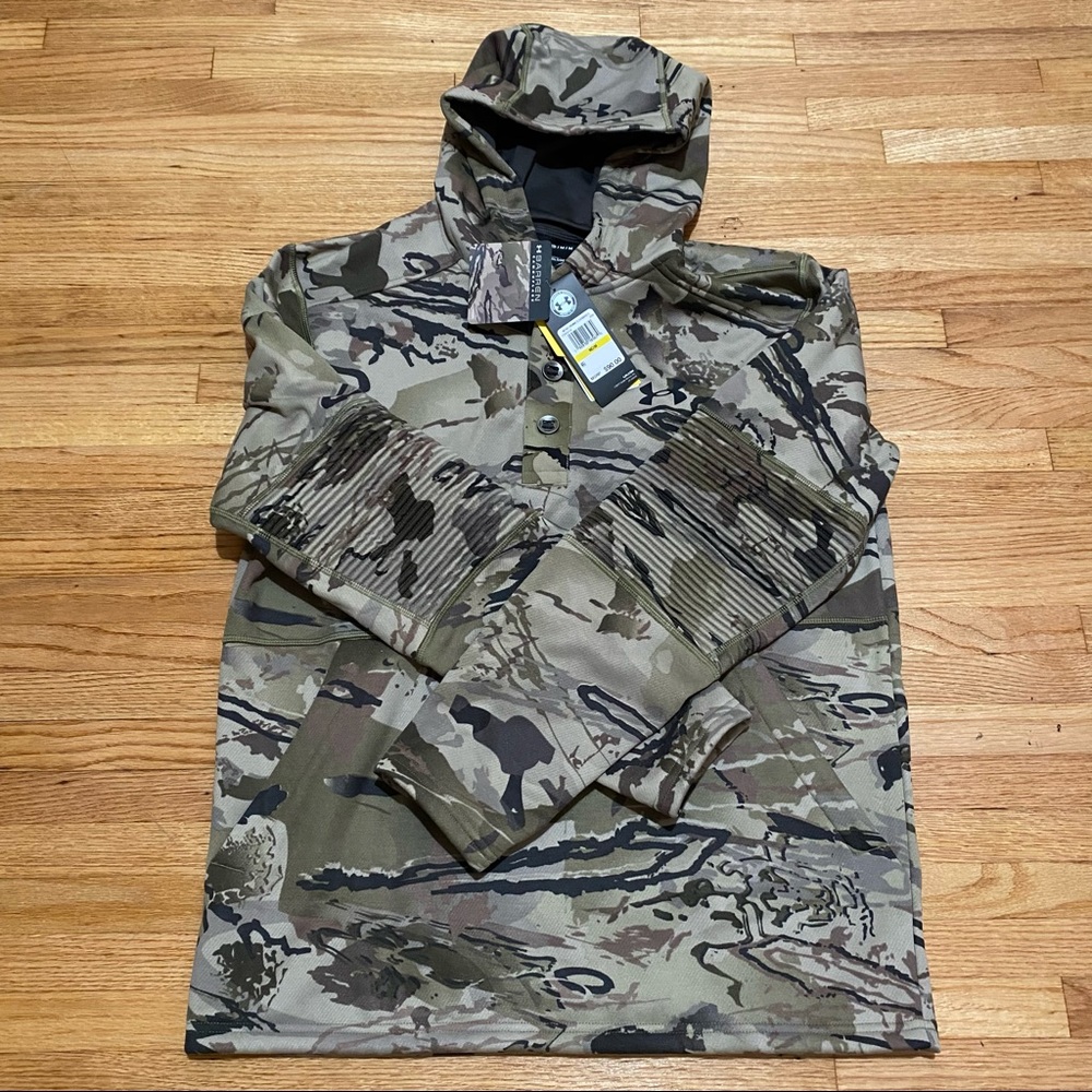 Under Armour Storm Rut Barren Camo Hunting Hoodie
